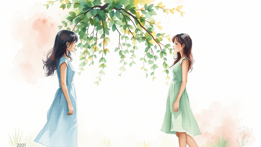 FWB 후에도 친구로 지낼 수 있을까? (watercolor 스타일)